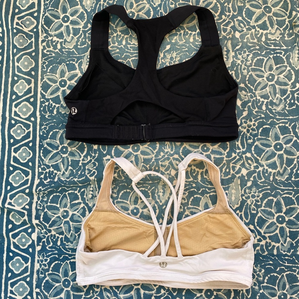 Lululemon Lot - 2 Sports Bras size 4